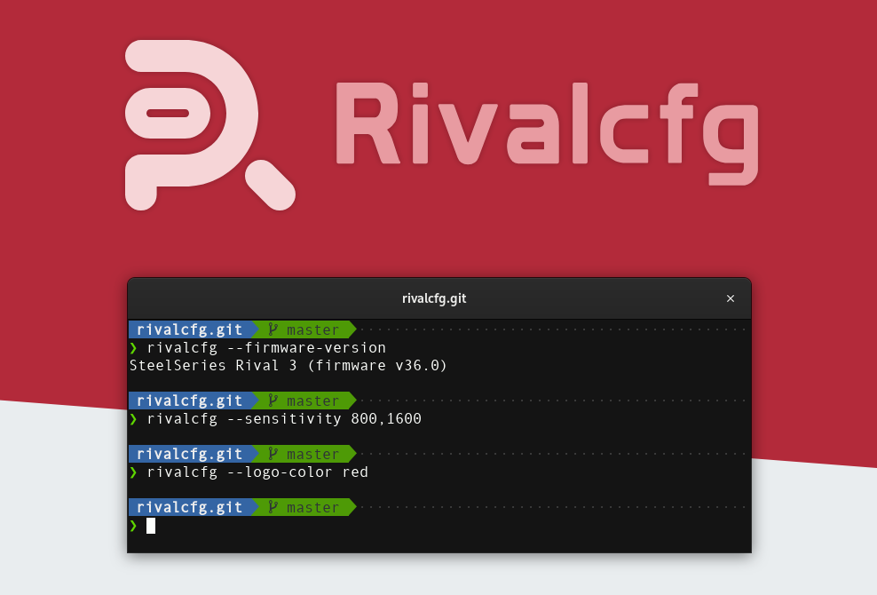 Devices • Rivalcfg